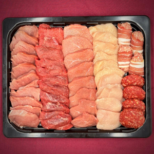 Gourmetschaal p.p. (400gr)